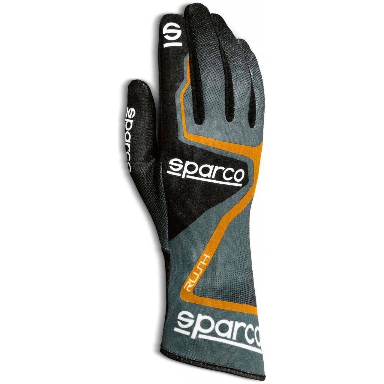 sparco kart handschuhe Sparco kartinghandske Rush Grå/orange