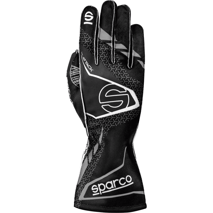 sparco handschuhe Sparco karting handskar K-Attack - Svart/Grå