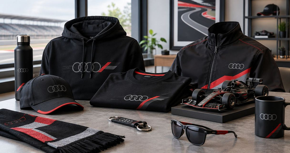 Bästa Audi F1-merchen 2026