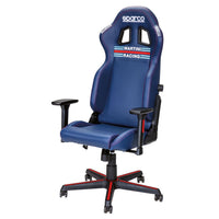 Sparco racingstol i Martini Racing-design för kontor och gaming