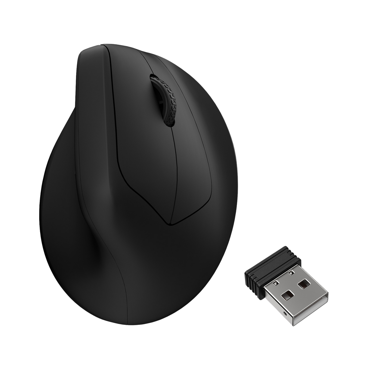 Keychron M5 8K Trådlös Mus - Svart