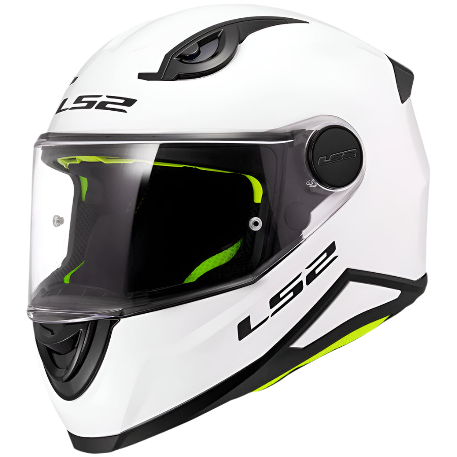 LS2 Juniorhjälm Solid - Vit