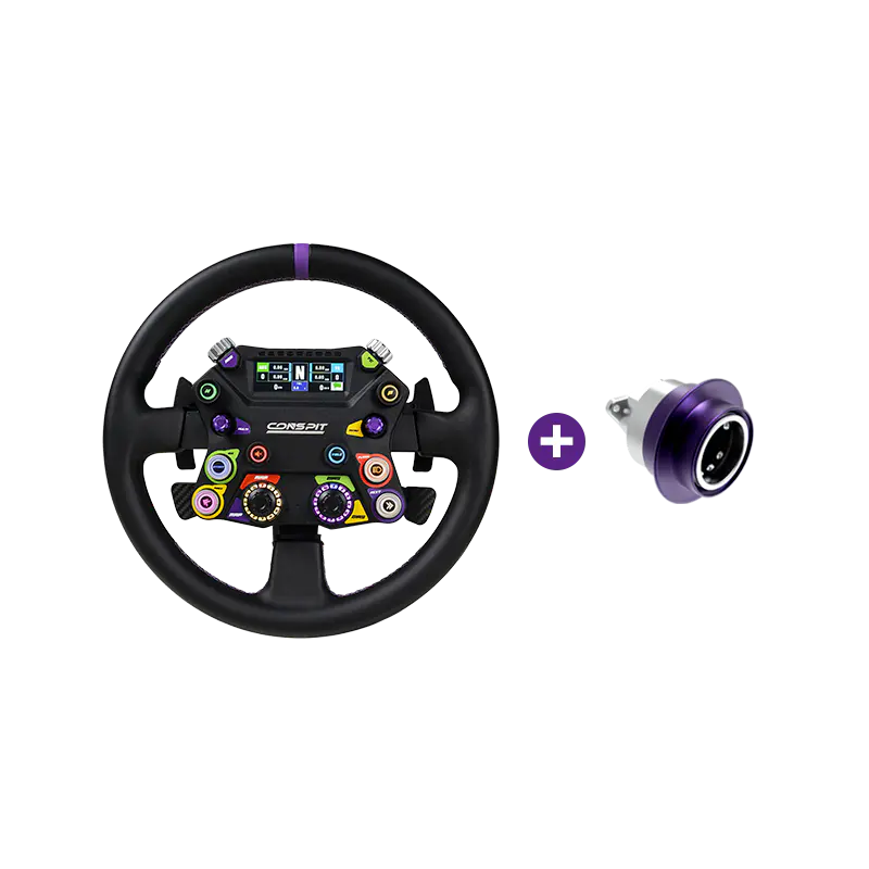 Conspit 310 Apex med CDR – simracing-ratt