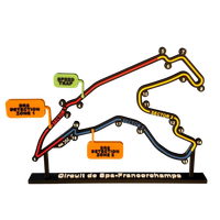 Spa Francorchamps Formel 1-bana