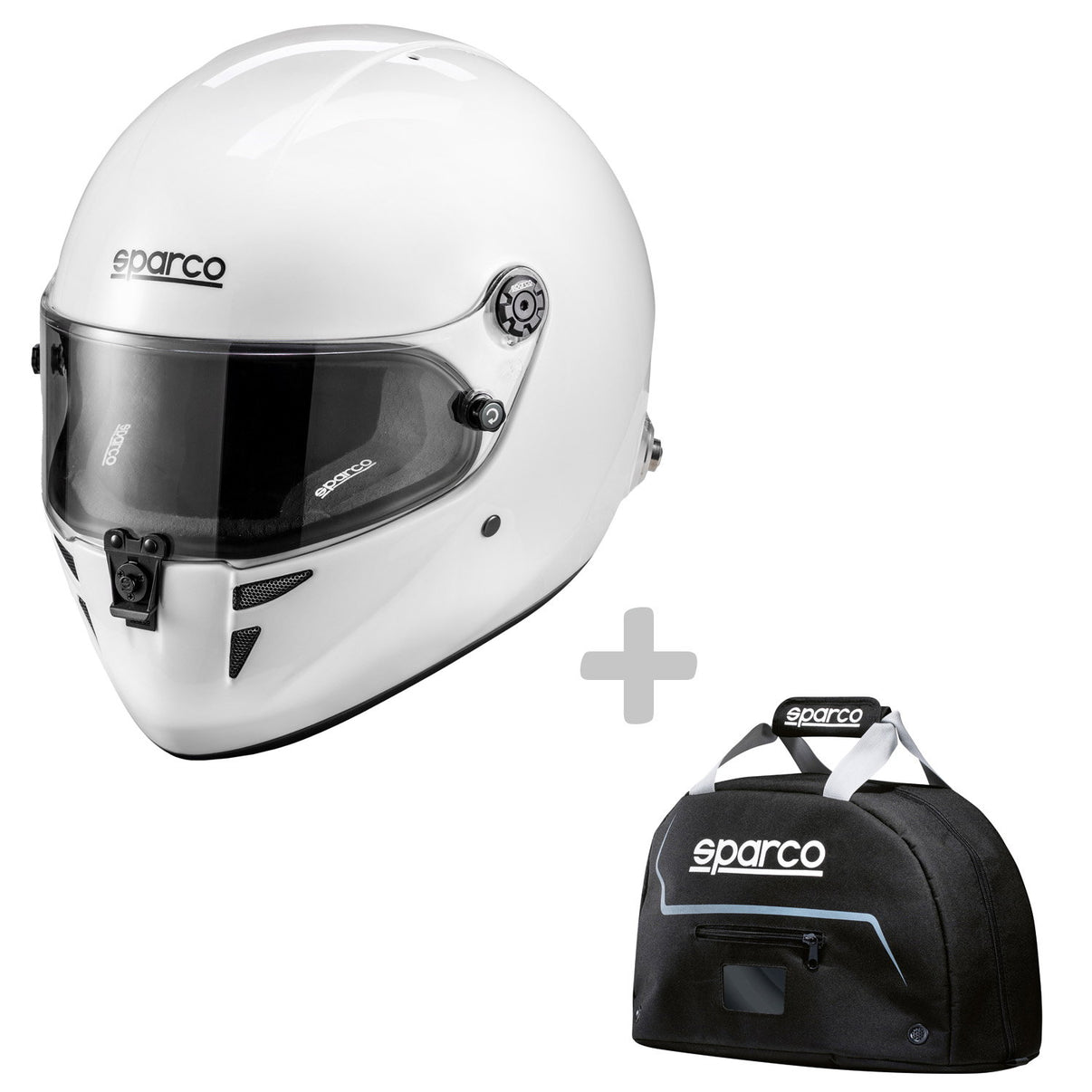 Sparco hjälm Stealth RF inkl. gratis hjälmväska