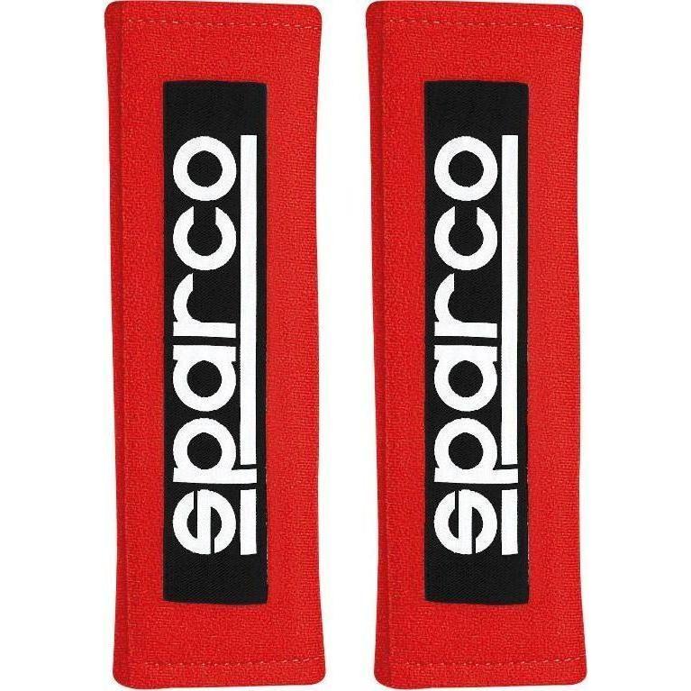 Sparco bältesdyna 3 tum (76 mm) Röd