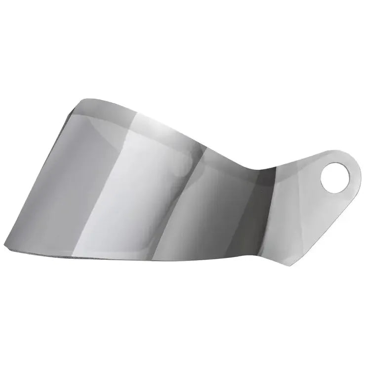 Stilo Short imfritt lätt tonat spegelvisir - Silver