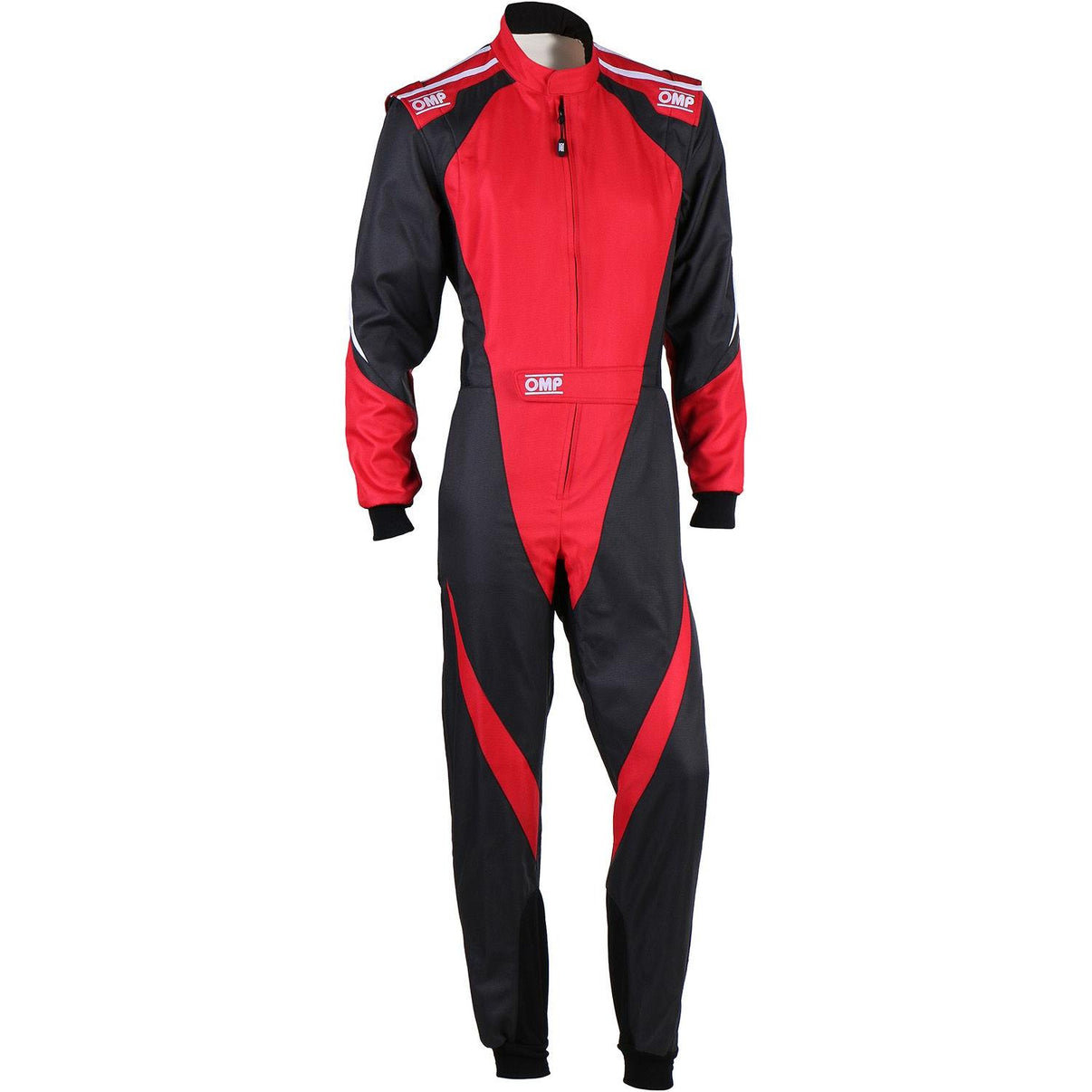 OMP karting overall KS-3X Svart/Röd
