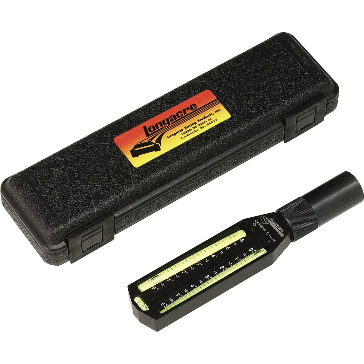 Longacre cambermätare för karting med påskruvbar adapter