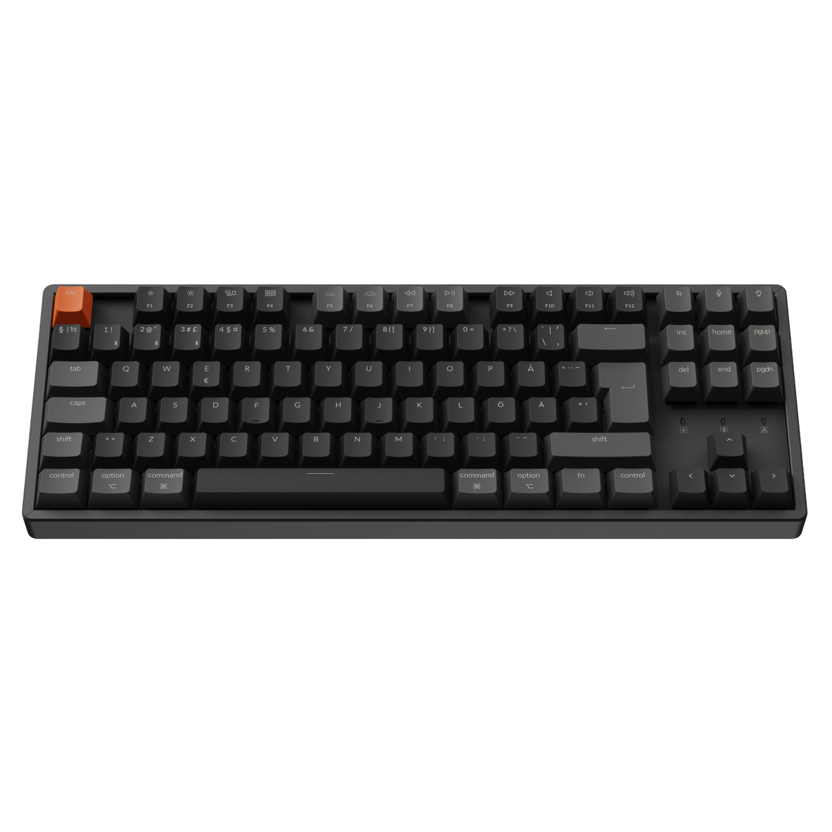 Keychron K8 QMK trådlöst mekaniskt tangentbord Version 2 - Röd