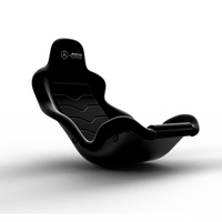 Sim-Lab Mercedes-AMG PETRONAS F1 simracing säte, vy framifrån