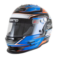 ZAMP RZ-42Y Juniorhjälm Orange/Blå