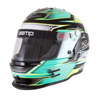 ZAMP RZ-42Y Juniorhjälm Grön/Silver