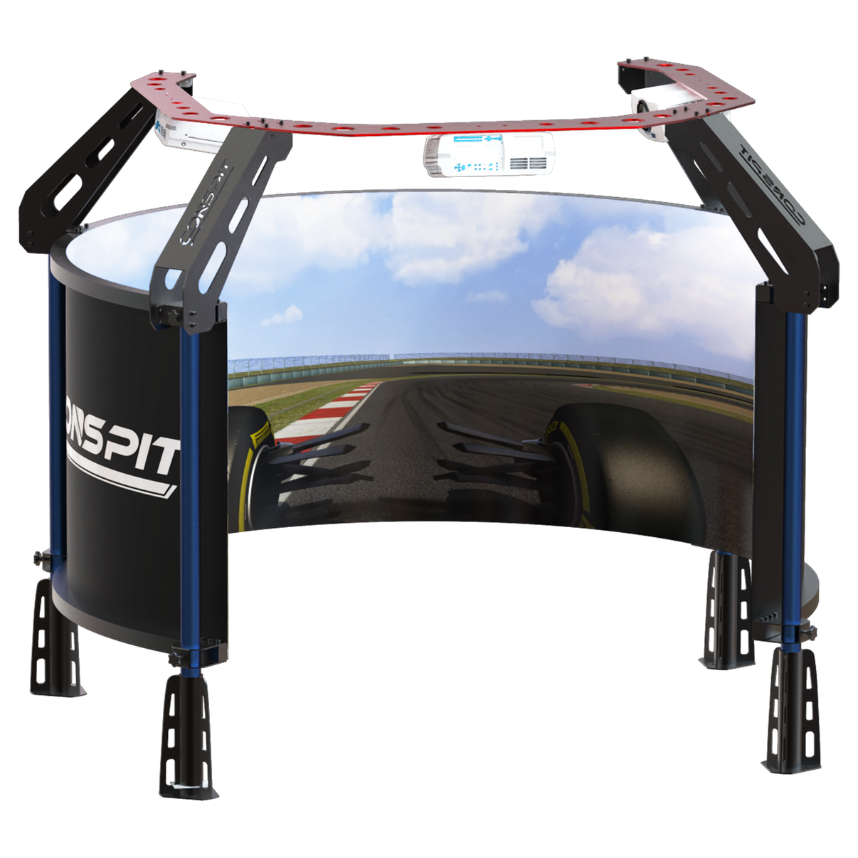 Conspit Halo 270 – 4K 240 Hz simracing-monitor