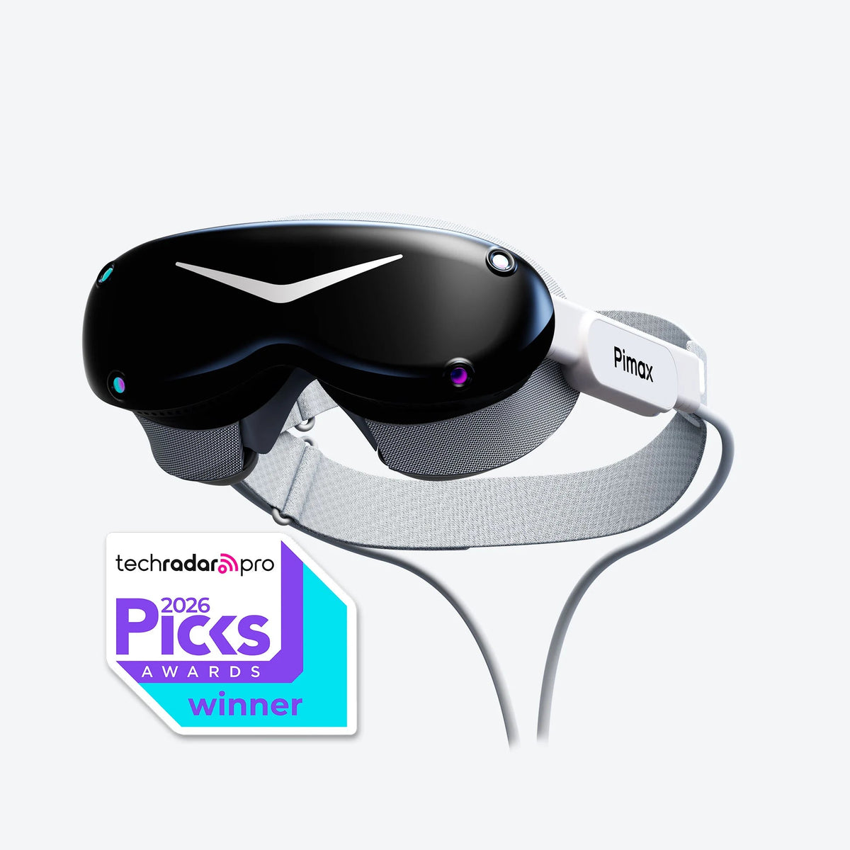 Pimax Dream Air VR-headset, produktbild framifrån