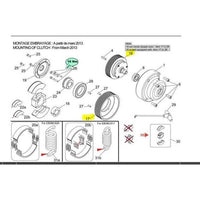 Kopplingstrumma - Honda GX390 - Racing shop