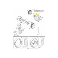 Kullager 6204-2RS1 - Honda GX390 - Racing shop