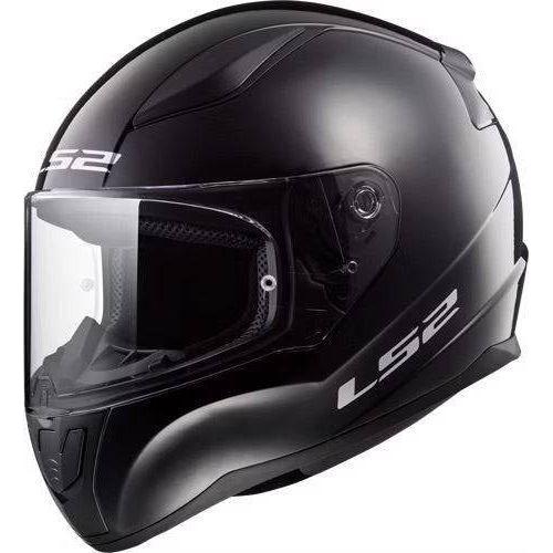 LS2 Rapid Integralhjälm - Glans Svart - Racing shop