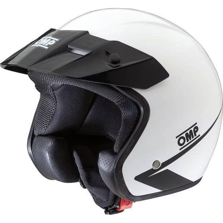 OMP hjälm Star - Vit - Racing shop