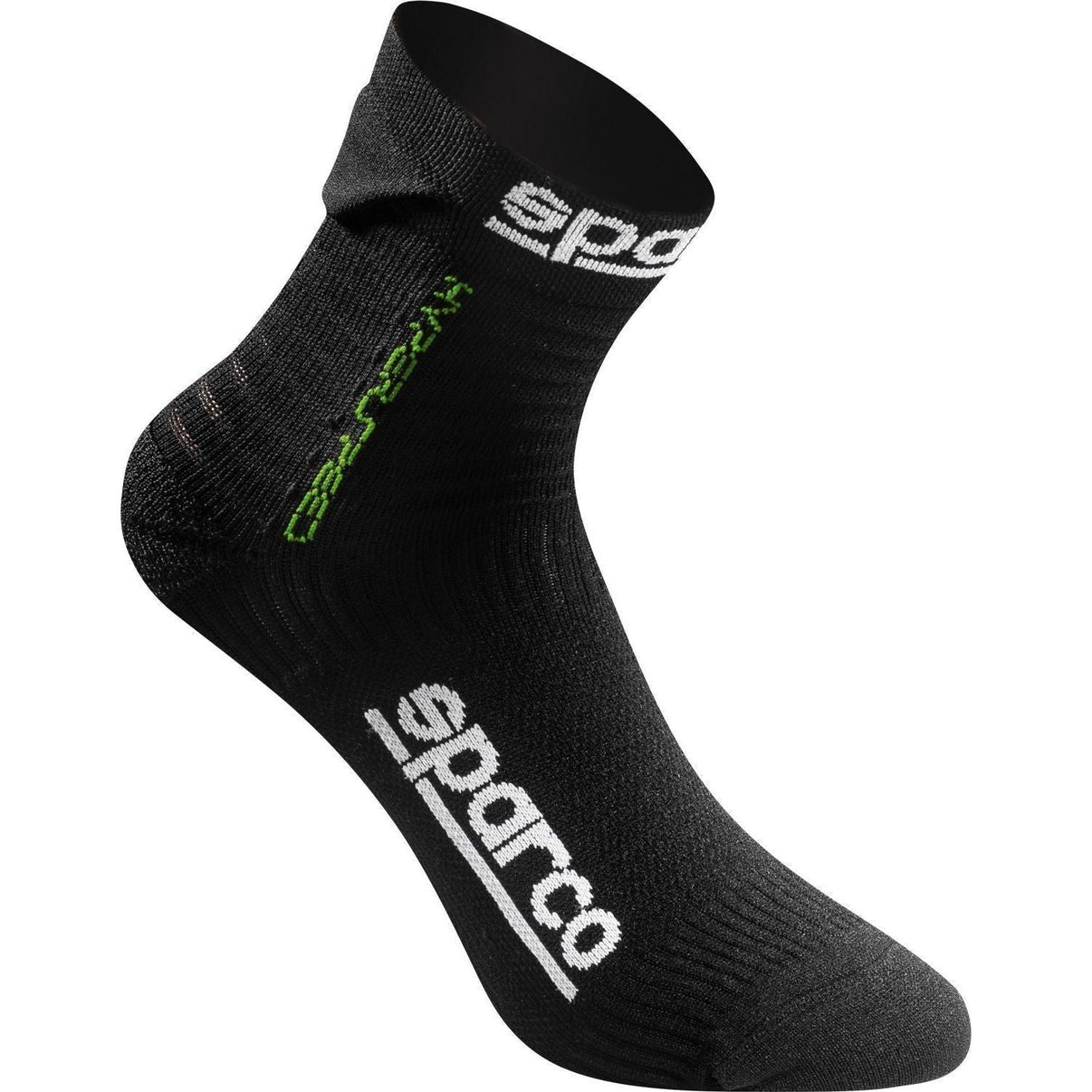 Sparco Gaming Socks Hyperspeed - Svart/Grön - Racing shop