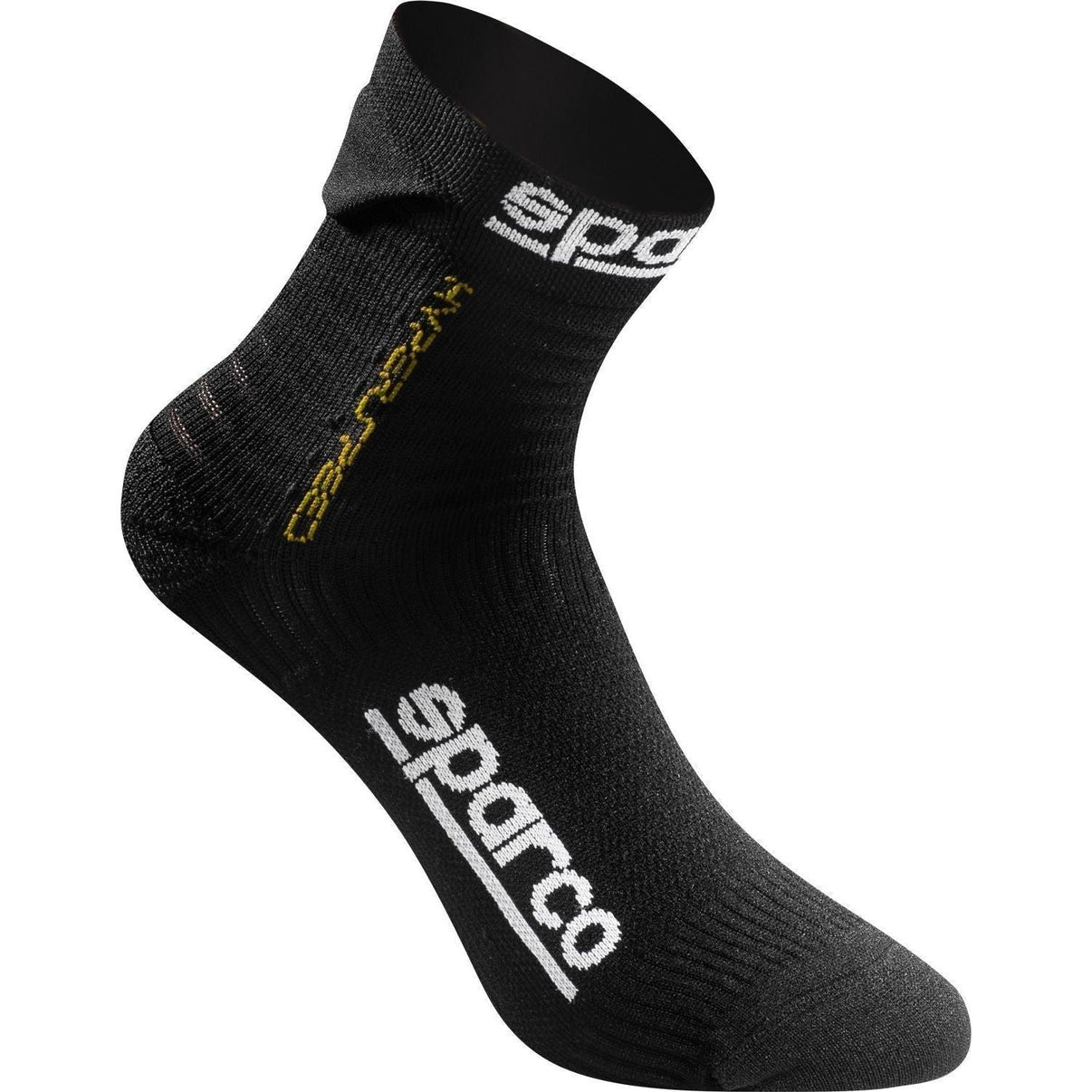 Sparco Gaming Socks Hyperspeed - Svart/Gul - Racing shop