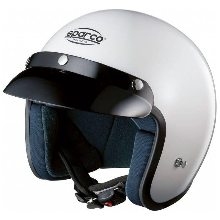 Sparco Hjälm Club J1 Vit racinghjälm Sparco