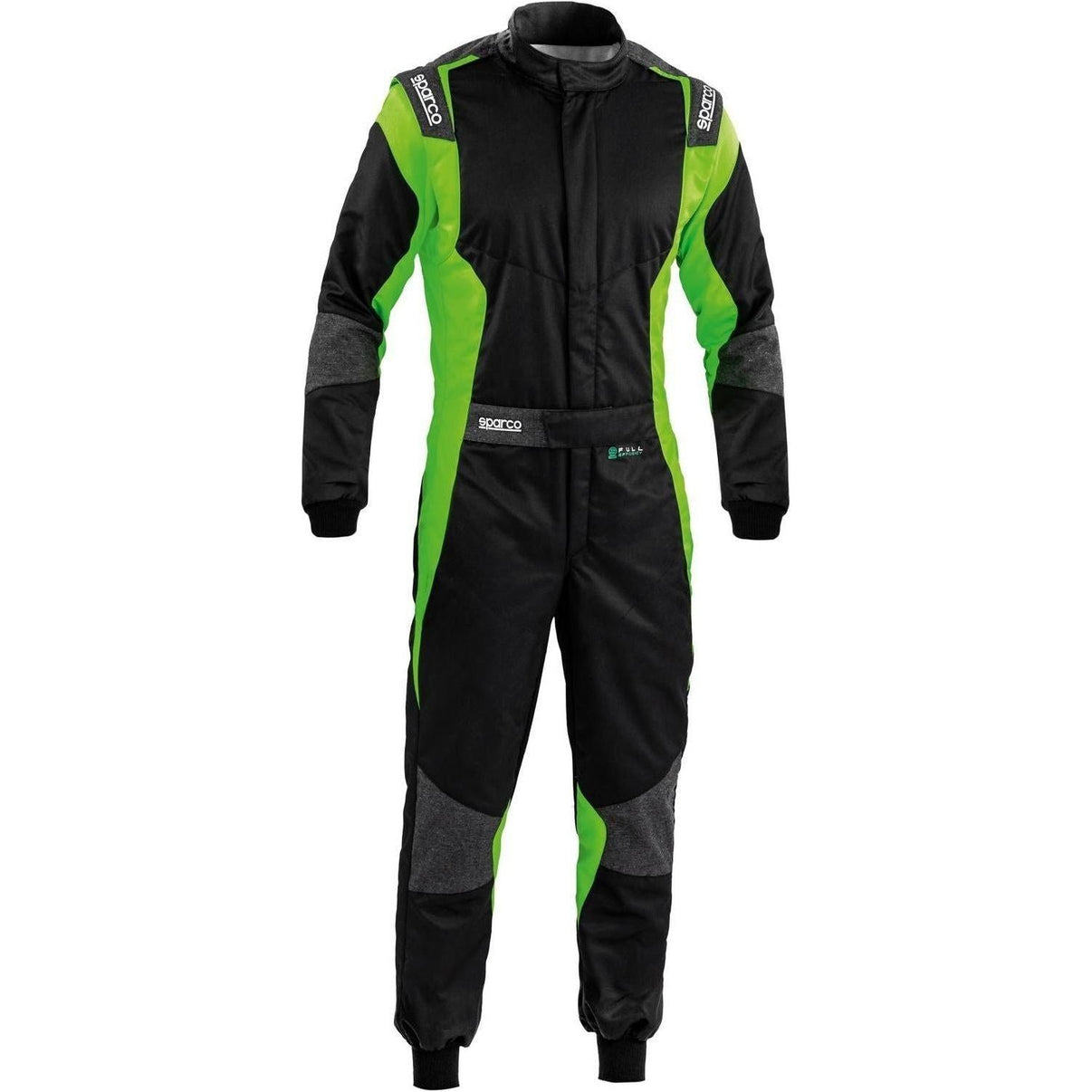 Sparco Racing Overall Futura - Svart/Grön - Racing shop