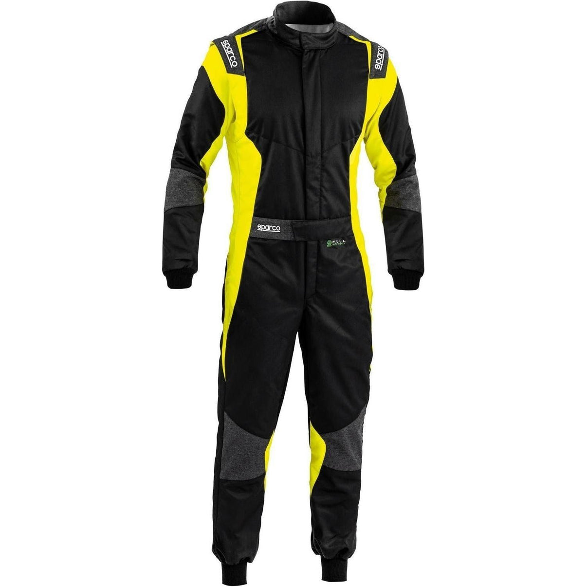 Sparco Racing Overall Futura - Svart/Gul - Racing shop