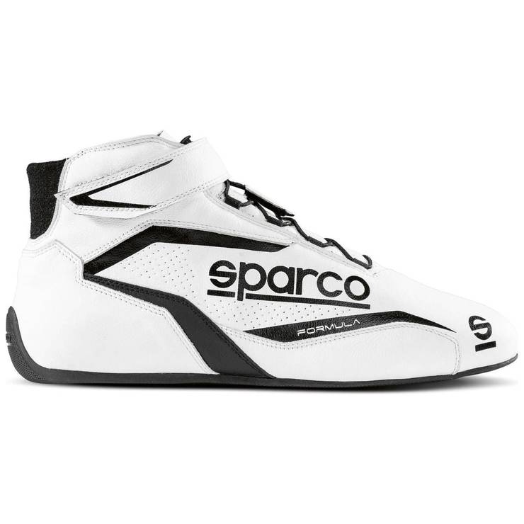 Sparco förarsko Formula - Vit/svart racingskor Sparco