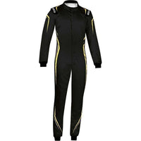 Sparco racing overall Prime - Svart/Gul - Racing shop