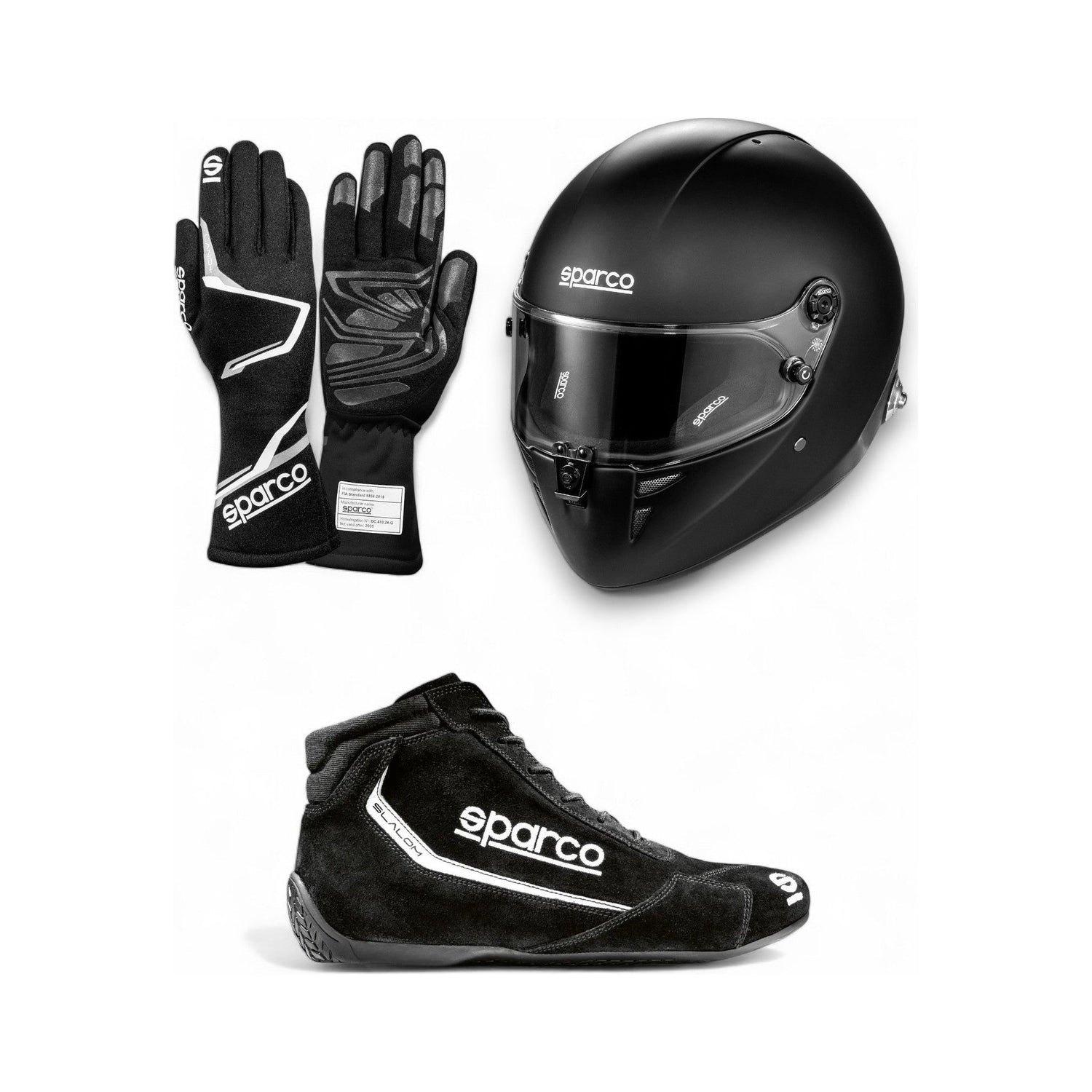 Trackday paket Sparco - Svart