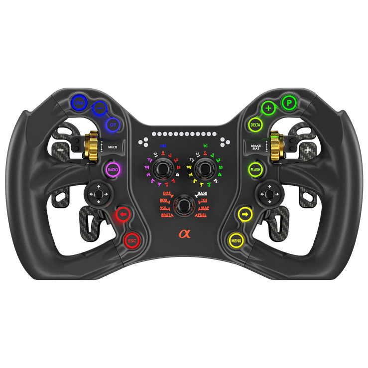 Bavarian SimTec Alpha Advanced – GT-ratt med display för simracing