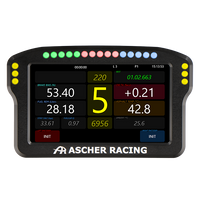 Ascher Racing Dashboard 5 tum — Simracing-display med telemetri