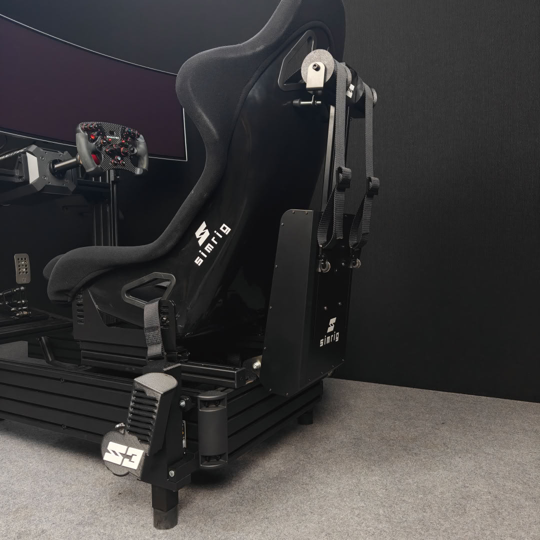 Komplett simrigg med SIMRIG SR3 och Belt Module monterade