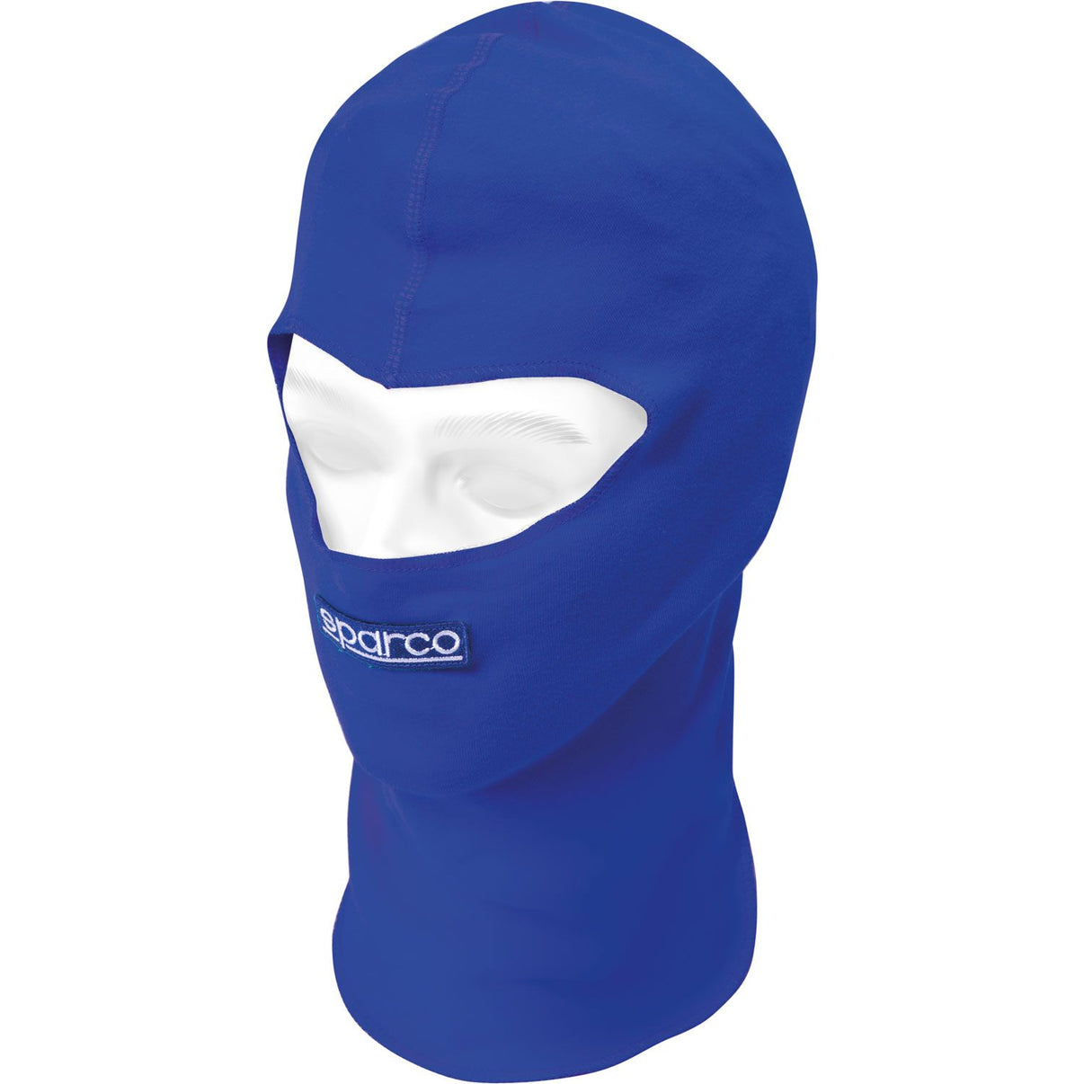 Sparco huvudskydd B-Rookie racingbalaclava i blått