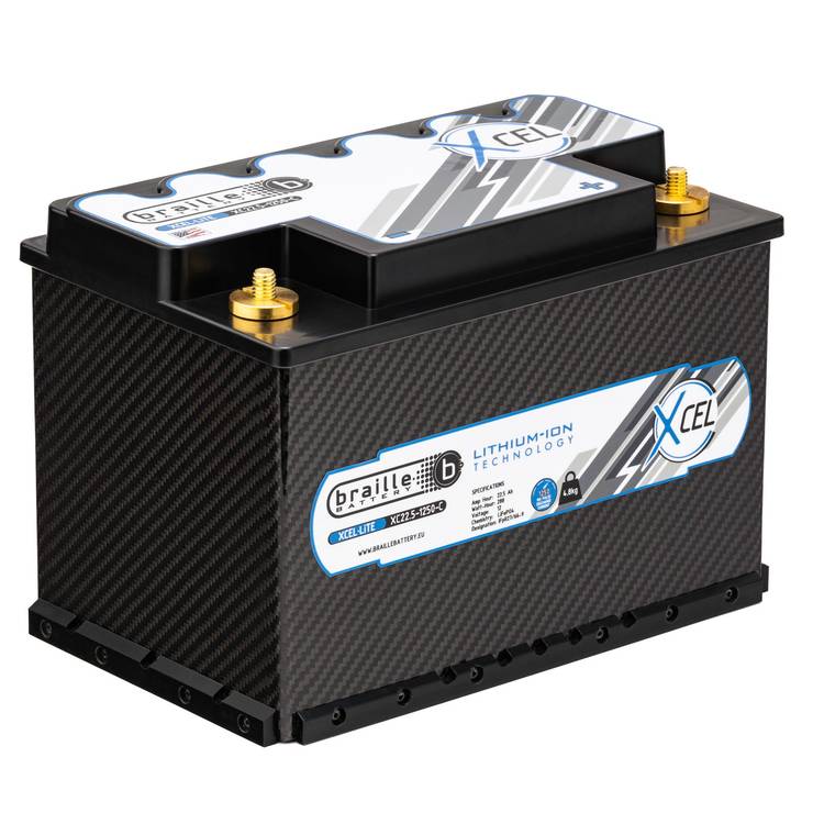 Braille XC22.5-1250-C | 12V 22,5Ah 1250A (carbon)